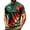 ZA Green, variant on Men's Mexico Soccer Graphic T-Shirt Short Sleeve Athletic Crew Neck Tee with Patriotic Color Details Sporty Casual Top for Game Days
