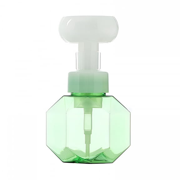 ACDANC Flower Foam Dispenser Bottle, 10Oz Foaming Soap Dispenser Flower Shape Pump Bottle Empty Foam Liquid Hand Soap Container for Kitchen and Bathroom