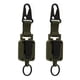 thumbnail image 2 of 2 PCS Llavero con hebilla de fácil extracción Hebilla de olécranon Estirable Hebilla de liberación rápida Llavero para bolso Pantalones Verde militar YUNYI BRAND  Deportes, 2 of 8