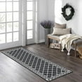 thumbnail image 4 of Yamaziot 2'x6' Hallway Runner Rug Washable Kitchen Floor Runners for Hallway, Non Skid Entryway Mat Low Profile Inside Doormat, Black, 4 of 9