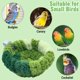thumbnail image 3 of Portable Suction Cup Bird Perch Nest for Travel Car Window Glass, Warm Bird Sleeping hut Snuggle Bed for cage (Small size forest green), 3 of 5
