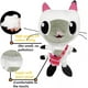 thumbnail image 2 of Muñeca de peluche Pandy Paws HUOGUO de 25 cm para niños y adultos, 2 of 5