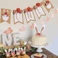 thumbnail image 2 of Baby Birthday Decorations Set 1st Birthday High Chair Banner Rabbit Theme Easter Bunny Party Supplies Smash Cake Photo Props, 2 of 4