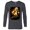 Charcoal Heather, variant on Lucasfilm Indiana Jones Raiders of the Lost Ark Golden Idol - Long Sleeve T-Shirt for Men - Customized-White