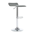 thumbnail image 4 of Adjustable Height Swivel Bar Stool Modern Gray Bar Chair，Set of 2, 4 of 7
