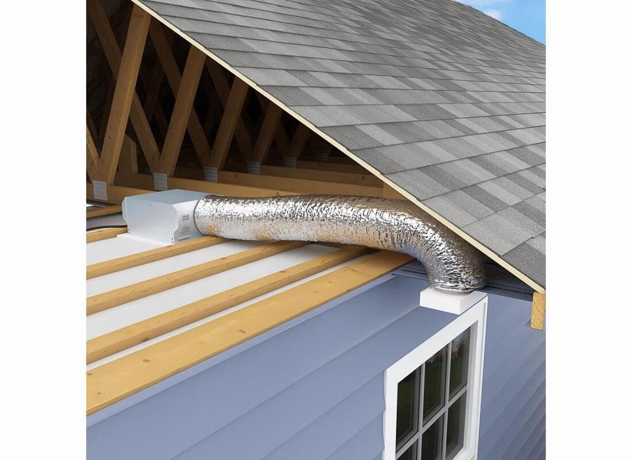 DUCT POLY SILVER 6"X25' (Pack of 1)
