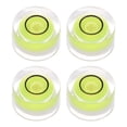 thumbnail image 1 of Unique Bargains 4 Packs Round Bubble Level 10x6mm Mini Circular Bullseye Spirit Levels for Leveling Camera Tripod Telescope, Lime, 1 of 6