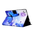 thumbnail image 3 of SaniMore for Lenovo Tab M10 Plus 3rd Gen 10.6 inch 2022 TB-125F/128F Case, PU Leather Wallet Flip Case with Auto Wake/Sleep Card Cash Slots Multiple Viewing Angles Protective Cover, Blue Butterfly, 3 of 9