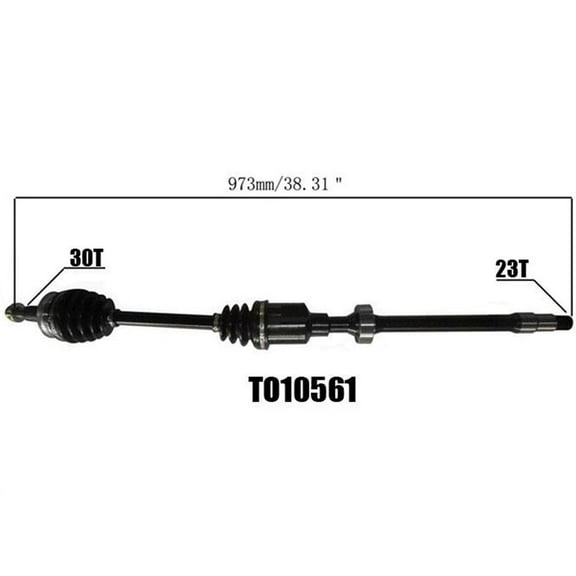 FRONT RIGHT P/S CV AXLE SHAFT Fits Lexus GS350 All Wheel Drive 07-11