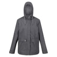 thumbnail image 1 of Regatta - Chaqueta Impermeable Broadia para Mujer (Gris Tormenta Jaspeada), 1 of 2