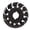Black, variant on Riousery Grinder Shaping Disc Stainless Steel 12 Teeth Carving Disc for Angle Grinders Wood Rubber Black