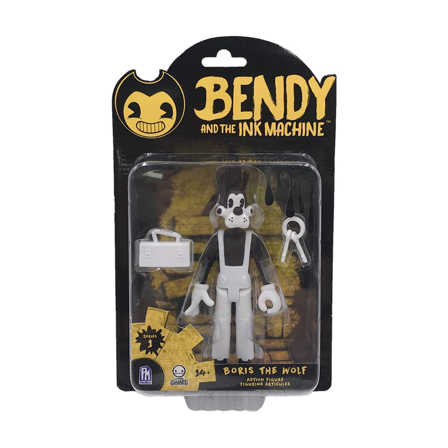 Boris The Wolf & Buildable Figs Bendy 3x Pcs Bendy and the Ink Machine 