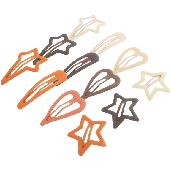 WHAMVOX  12 Pcs Hair Clip Set Clips for Kids Girls Snap Women Barrettes Pins