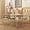 Tan, variant on HBCY Creations 5 Piece Kid's Folding Table and Chairs Set - Tan Design - Lightweight & Portable - Safety Lock Feature - Seating for 4