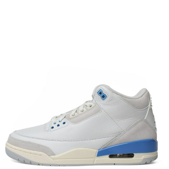 Men's Jordan 3 Retro "Lucky Shorts" Smmt Wht/Hydrogen Blue (CT8532 101) - 9