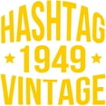 thumbnail image 2 of CafePress - 1949 Hashtag Vintage - Large Beach Towel, Soft 30"x60" Towel with Unique Design, 2 of 3