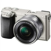 Sony Alpha a6000 Mirrorless Interchangeable-lens Camera w/ 16-50mm lens - Gray