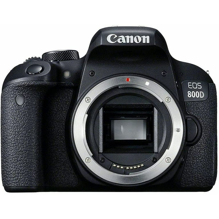 Canon EOS Rebel 800D / T7i DSLR Camera (Body Only) + 4K Monitor +