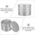 thumbnail image 2 of HLONK 6pcs Tin Cans Aluminum Containers DIY Travel Storage Craft Supplies, 2 of 6