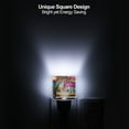 thumbnail image 6 of Xecao Graffiti Lamp Urban Scene for Night Light - a Wall-mounted LED Fixture with A Dusk-to-dawn Sensor, Ideal for Bedrooms, Bathrooms, Hallways, and Kitchens-EU, 6 of 7