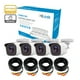 thumbnail image 1 of Kit Cámaras de Seguridad de 4 Cámaras Full HD 1080p Bala color Blanco Metálicas, 1 of 4