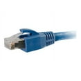 thumbnail image 4 of C2G 75 Pieds Cat6 Ethernet Cable - Snagless Solid Shielded - Blue - Câble de Raccordement - RJ-45 (m) à RJ-45 (m) - 75 Pi - Paire Torsadée Blindée Tamisée (SSTP) - CAT 6 - Snagless - Bleu, 4 of 5