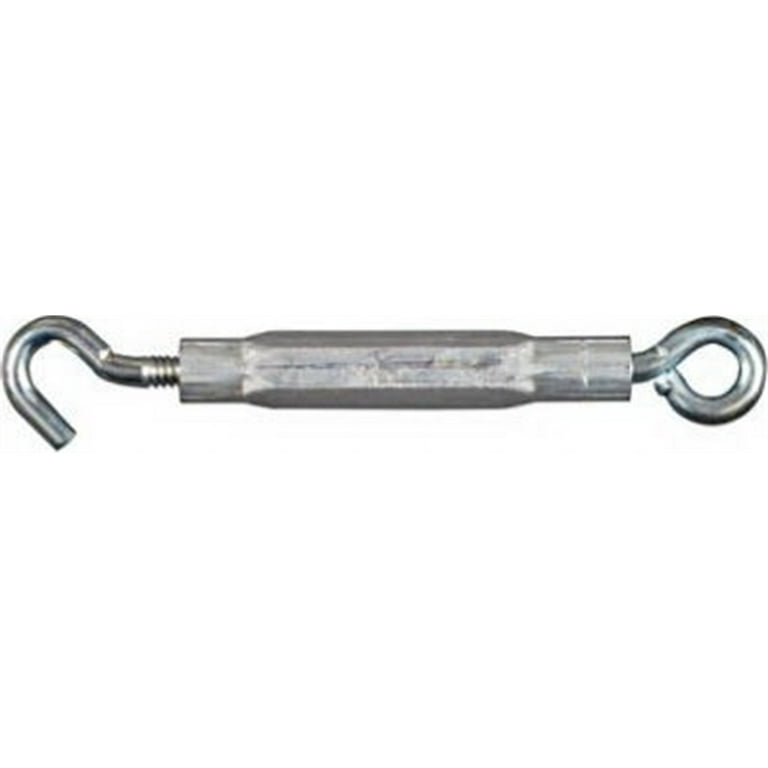 National Hardware Zinc-Plated Aluminum/Steel Turnbuckle 90 lb. cap. 7.5 in. L National Hardware Zinc-Plated Aluminum/Steel Turnbuckle 90 lb. cap. 7.5 in. L
