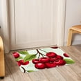 thumbnail image 6 of Cherry Machine Washable Non-Slip Polyester Indoor Floor Rug and Chair Mats, 6 of 6