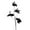 B, variant on Mini Black Pumpkin Arrangement Bouquet – Dark Style Halloween Table Decoration with Ghost Carvings for Home and Party Displays