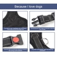 thumbnail image 4 of ruzhgo Pet Harness Leash Set Quick Release Adjustable Vest with Metal D-ring for Large Medium Pet, S M, 4 of 6