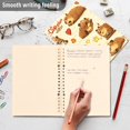 thumbnail image 5 of Haosy Cute Capybaras Doing Various Activities Notebooks 1-subject Journal 60 Sheets A5 College Ruled Paper Detachable Ring 8.3"x5.7", 5 of 8