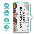 thumbnail image 5 of Halloween Pumpkin Ghost Pet Food Mat Absorbent Water Non-Skid 17x30 Inch Dog Bowl Mat Evil Pumpkin Ghost Dog Feeding Mat Dog Water Bowl Mat for Messy Drinker, 5 of 7