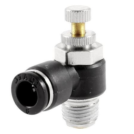 - Unique Bargains 13mm Threaded Air Flow Speed Controller Valve Quick Fitting for 8mm Tube