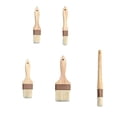 thumbnail image 2 of Wood Kitchen Brushes Portable Handheld Reusable Hanging Hole Accessories Replacing Home Bakery Cake Making Cooking Barbecue Picnic Brushes Tool Medium, 2 of 9