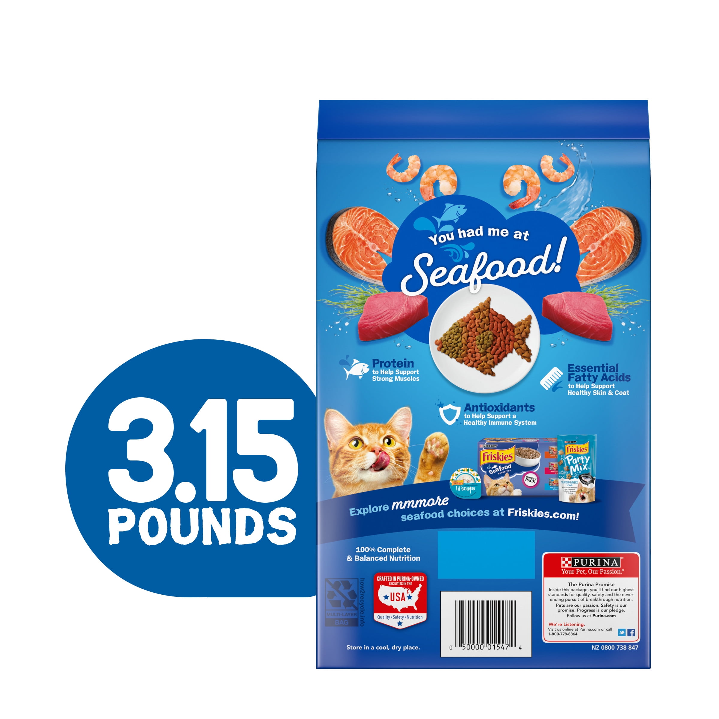 Walmart friskies seafood hot sale sensations