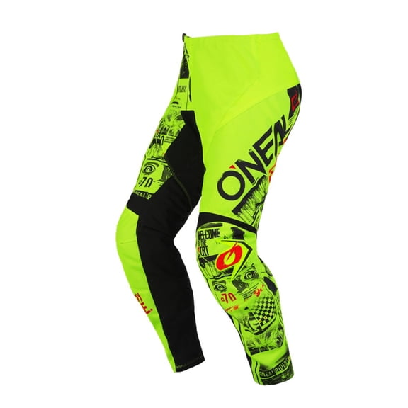 Oneal 2023 Youth Element Attack V.23 Pant - Black/Neon - Youth 18