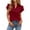 RD3, variant on Hauaitttt Women's V Neck Casual Double Layer Ruffled Sleeve Solid Top Short Sleeve Sports Shirts Summer Tee Shirts Women New Day Shirt Womens Workout Tops Loose Fit Loose Fit Athletic Tops for Women