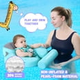 thumbnail image 2 of Flota de natación para bebés GENTEACO Mambobaby con toldo de 3 a 24 meses, 2 of 6