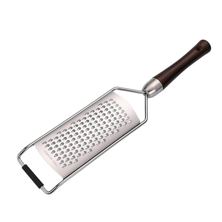 Jooan's Kitchen Cheese Grater Slicer Stainless Steel Grinder Spatula  Kitchen Food Planer for Chocolate Fruit Vegetable, Small Hole 