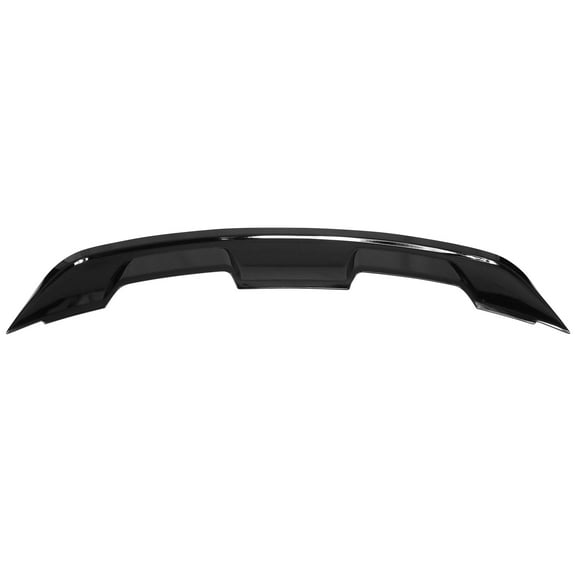 Ikon Motorsports Compatible with 15-23 Ford Mustang Coupe GT500 Style Rear Trunk Spoiler Wing Gloss Black - ABS 2015 2016 2017 2018 2019 2020