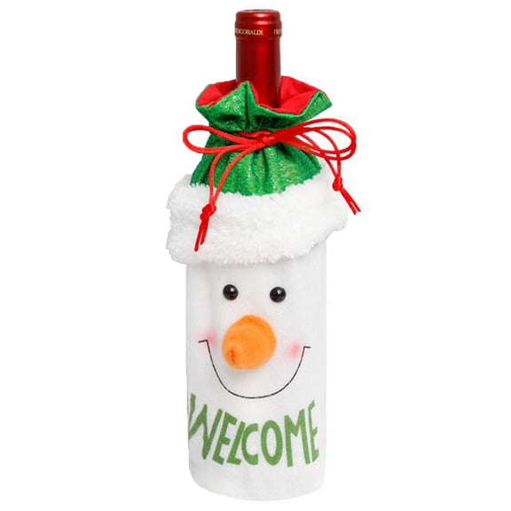 Vikakiooze Christmas Decorations Sweater Bottles Sets Clothes Bottle Dress Up