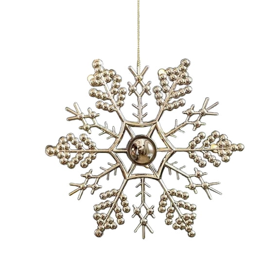 1PC Christmas Tree Snowflake Hanging Ornament A Pendant Drop Ornament For Christmas Tree Charm (Color3)