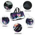 thumbnail image 2 of Galaxy Gym Bag with Shoe Bag, Carry on Duffle Bag 17.7 Inches with Interior Zipper Pocket - Large Capacity, 2 of 6