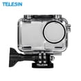 thumbnail image 2 of TELESIN 40m/131ft Sports Camera Waterproof Case Protective Diving Housing Shell Cover Underwater Photography Accessories for, 2 of 8