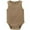 Brown, variant on Fesfesfes Infant Onesie Baby Boys Girls Solid Ribbed Bodysuit Fashion Sleeveless Clothes Romper On Sale