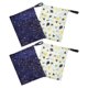 thumbnail image 4 of Bolsa impermeable reutilizable para pañales de tela, 4 unidades, con bolsillo con cremallera para ropa sucia o mojada, pañales, toallitas y trajes de baño., 4 of 7