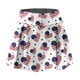 thumbnail image 2 of Gibobby faldas de mezclilla para mujer Falda de de tenis con estampado casual para mujer Falda deportiva de yoga Falda corta(Blanco， M), 2 of 4