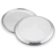 thumbnail image 5 of Stainless Steel Pizza Tray Set Of 4 - Round Pizza Baking Trays (26 Cm) G, 5 of 5