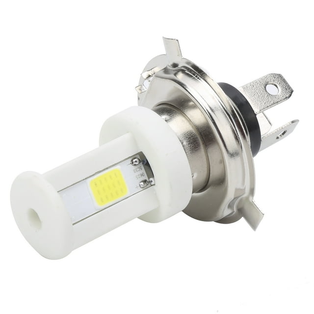 FLAMEEN Headlight Bulb,LED Headlight Bulb,H4 LED Motorcycle Headlight Bulb High/Low Beam White Light 1080LM 6500K Motorbike Front Lamp 9-12W