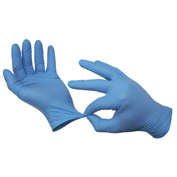 Kleen Chef Disposable Nitrile Cleaning Gloves Powder Free, (Pack of 1000) Large